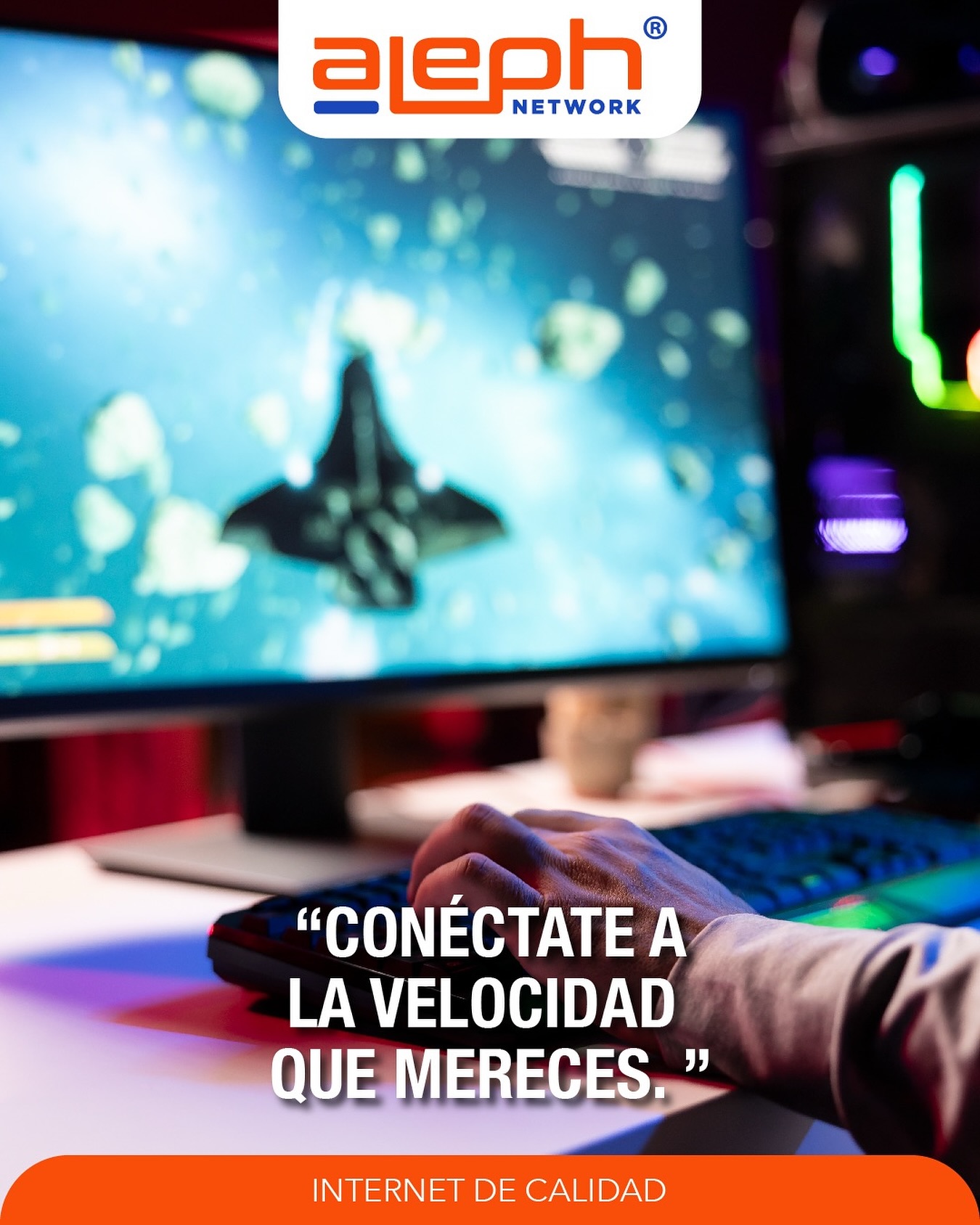 INTERNET

Conexión estable y segura para que te conectes con el mundo. Ideal para redes sociales, descargas, gamers y entretenimiento online.