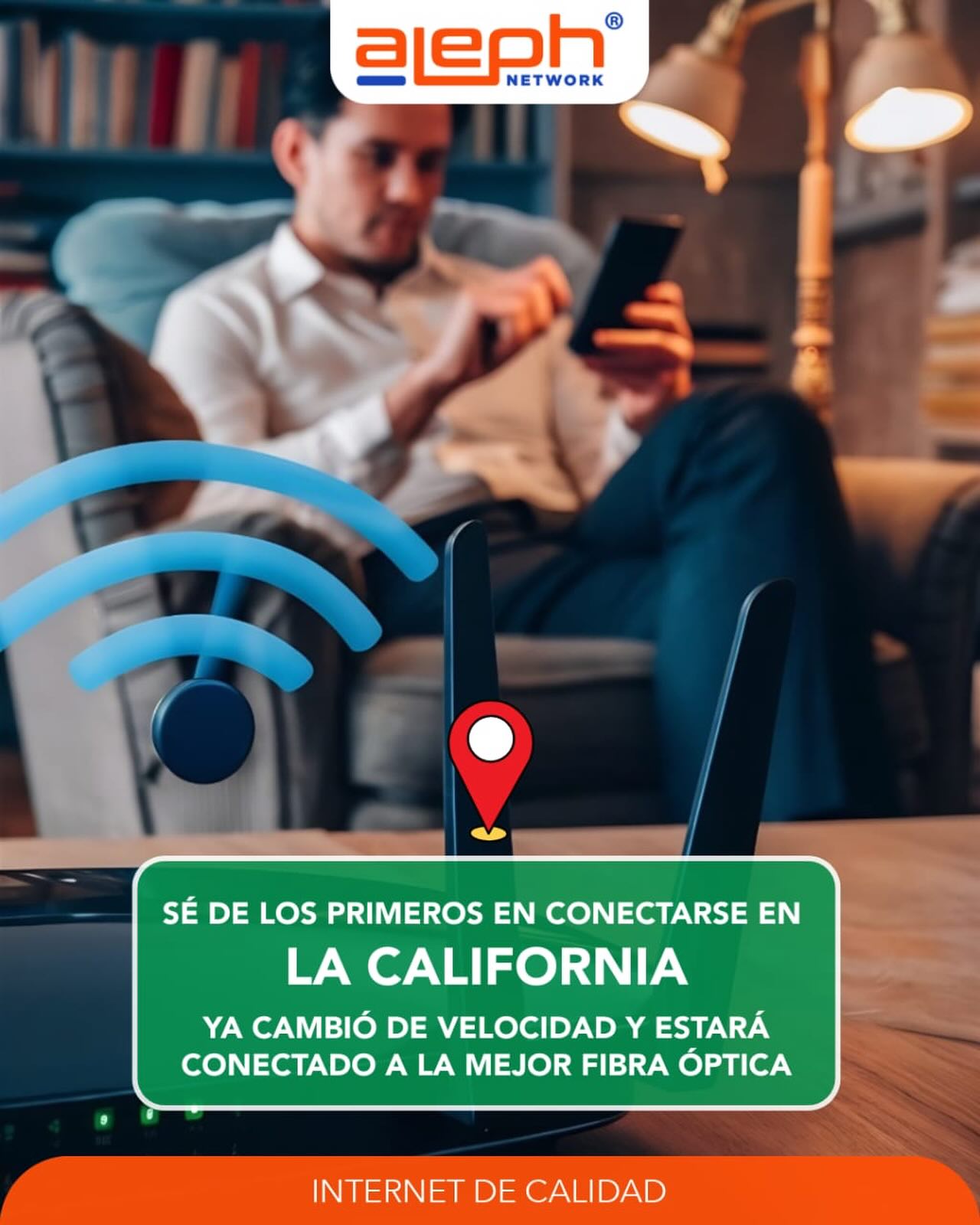 La espera terminó. Muy pronto podrás disfrutar de una experiencia de navegación más rápida, estable y eficiente con la fibra óptica de ALEPH Network. 🌐

Sé de los primeros en formar parte de esta nueva etapa tecnológica y descubre todo lo que puedes hacer con un internet diseñado para acompañarte en cada momento del día.

📲 Mantente atento y prepárate para vivir la diferencia.

#AlephNetwork #FibraÓptica #InternetDeCalidad #LaCalifornia #Conectividad