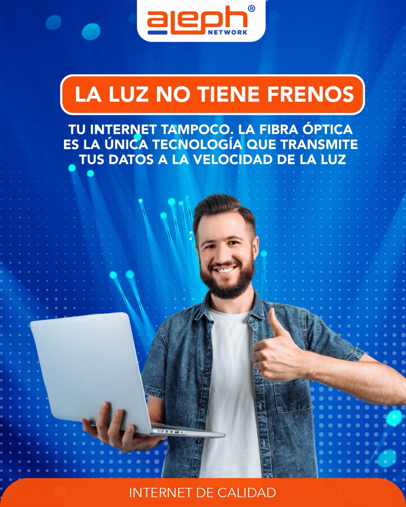 A diferencia de las redes antiguas de cable o cobre que sufren con el clima o la distancia, la fibra óptica transmite los datos mediante impulsos de luz a través de hilos de vidrio ultra finos. Esto significa cero interferencias, menor latencia y la capacidad de soportar múltiples dispositivos conectados al mismo tiempo sin perder potencia